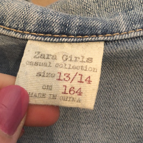 🔥2 for $15🔥 Zara Jean Jacket - Picture 2 of 2